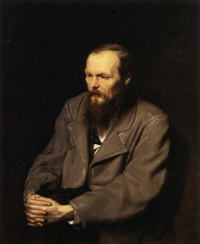 Perov, Vasily Portrait of Fyodor Dostoevsky oil painting picture